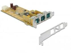 Delock PCI Express x1 - PoweredUSB 3x12V kártya (89656)