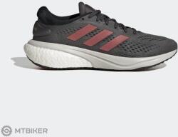 Adidas SUPERNOVA 2 RUNNING női tornacipő, szürke Six/Wonder Red/Core Black (UK 7) Férfi futócipő