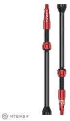 Lezyne CNC cső nélküli szelep, 80 mm, 2 db, piros
