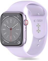 Tech-Protect szilikon szíj Apple Watch 4 / 5 / 6 / 7 / 8 / 9 / SE (38 / 40 / 41 mm) - Lila