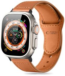 Tech-Protect Naturalfit szíj Apple Watch 4 / 5 / 6 / 7 / 8 / 9 / SE (38 / 40 / 41 mm) - Barna