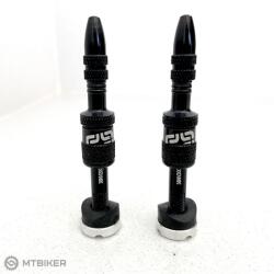 e*thirteen e*tizenhárom Quick Fill cső nélküli szelep, 23-31 mm, 2 db, fekete