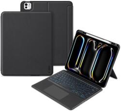 Tech-Protect SC Mag Pen + Billentyűzetes fliptok iPad Pro 13" 7. generáció (2024) - fekete