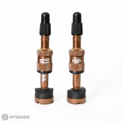 e*thirteen e*tizenhárom Quick Fill cső nélküli szelep, 19-24 mm, 2 db, bronz