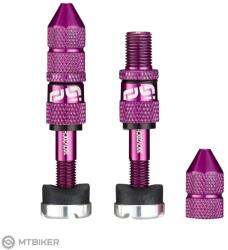 e*thirteen e*tizenhárom Quickfill Gen2 cső nélküli szelep, autoszelep 23-31 mm, padlizsán