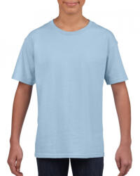 Gildan Csomag akciós póló (min. 5 db) Gyerek póló Gildan GIB64000 Softstyle Youth T-Shirt -S, Light Blue