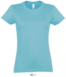 SOL'S Női póló SOL'S SO11502 Sol'S Imperial Women - Környakú poló -XL, Caribbean Blue