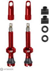 FORCE szelep belső nélküli gumihoz, 44 mm, 2 db, piros