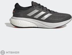 Adidas Supernova 2 cipő, grey six/silver metallic/beam orange (UK 10.5) Férfi futócipő