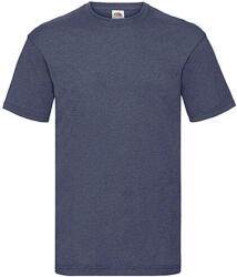 Fruit of the Loom Csomag akciós póló (minimum 3 db) Férfi póló Rövid ujjú Fruit of the Loom Valueweight Tee - 3XL , Vintage Heather Sötétkék