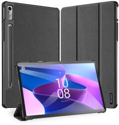 Dux Ducis Domo GP-138112 Tok - Lenovo Tab P11 Pro Gen2 (TB132FU) WIFI, Oldalra Nyiló, Aktív Flip, Textil, Fekete