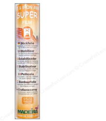 MADEIRA Ata de cusut, brodat si surfilat Insertie broderie termosolubila Super Film, 0.3 x 5m Madeira 9448 (MAD-9448)