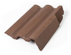 Terrán Standard szegélycserép jobb ColorSystem kakaóbarna (543346)