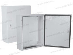 OMU system MB-86/400-1 egy ajtós fém elosztószekrény IP66 IK10 szerlappal MA: 800xSZÉ: 600xMÉ: 400 zár: 2 (MB-86/400-1)