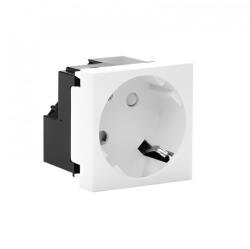 OMU system KM45-DS12 2+F dugalj 45x45 moduláris, 45° szerelvényezhető műanyag csatornához (KM45-DS12)