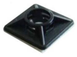 TRACON TALP191 100/db 19x19 mm fekete kábelkötegelő talp (TALP191) - pcx