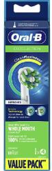 Oral-B EB50-4 Cross Action Elektromos Fogkefe Pótfej - 4 Darab, Fehér