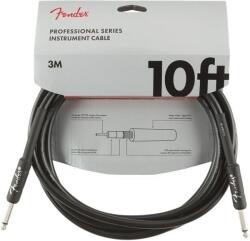Fender Professional Series Black 3 m Drept - Drept Cablu de instrument (0990820024)