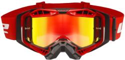 LS2 Aura PRO motokrossz szemüveg fekete-piros irídium plexi