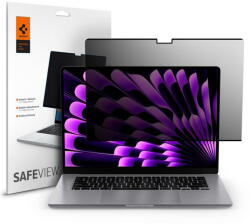 Spigen SafeView Privacy Filter 1 Pack - MacBook Air 15" M2 2023 (AFL06951) - pcone