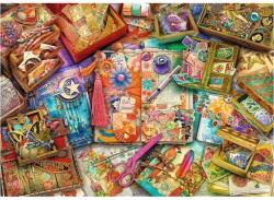Trefl 10849 - Tea Time - Az újságíró asztala - 1000 db-os Premium Plus puzzle (10849)