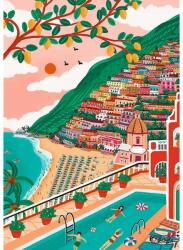 Trefl 10895 - The Art of Colour - Positano - Italy - 1000 db-os Premium Plus puzzle (10895)