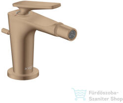 Hansgrohe CITTERIO C bidé csaptelep automata leeresztővel, szálcsiszolt vörös arany hatású 49210310 (49210310)