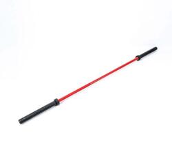 LIVEPRO - Men’s Weightlifting Bar-cerakote - Súlyemelő Rúd, Piros - 220 Cm
