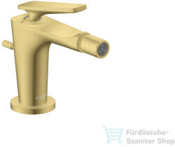 Hansgrohe CITTERIO C bidé csaptelep automata leeresztővel, szálcsiszolt sárgaréz hatású 49210950 (49210950)