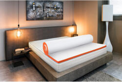 Bedora Topper Bedora Flexo 160x200 cm, tare, 8 cm, husa detasabila, lavabila, antialergica