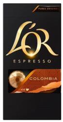 Douwe Egberts Kávékapszula, 10 db, JACOBS DOUWE EGBERTS "L`OR Colombia (KHK977) - jatekotthon