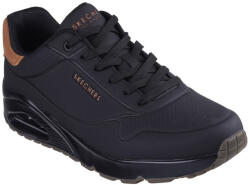 Skechers Uno Suited On Air férfi fűzős sneaker cipő fekete 183004-BBK