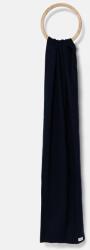 Pepe Jeans sál gyapjú keverékből YELA SCARF sötétkék, sima, PL060200 - sötétkék Univerzális méret