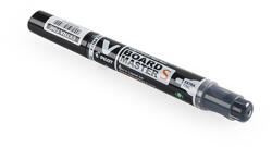Pilot Táblamarker 1, 3mm, kerek hegyű, utántölthető Extra fine V-Board Pilot fekete (WBMA-VS-EF-B-BG)