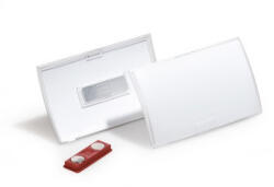 Durable Névkitűző DURABLE CLICK FOLD 54 x90 mm, mágnessel, 10db/csomag, áttetsző (821519)