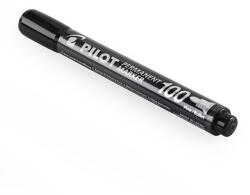 Pilot Permanent Marker Kerek 1mm Fekete Pilot 100 Fine (sca-100-b)