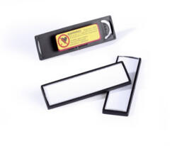 Durable Névkitűző DURABLE CLIP CARD 20 mm, mágnessel, 25db/csomag, fekete (813201)