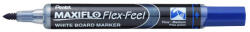 Pentel Táblamarker 1-5mm, hajlékonyhegyű, PENTEL Maxiflo Flex Feel kék (MWL5SBF-CX) - cartridge