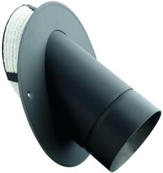 DARCO Bekötő Idom Kerámia Kéményhez 45° 160-200mm Teleszkópos (wkk-cs160/200/45-cz)