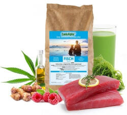 CanisAlpha hidegen sajtolt monoprotein TENGERI HALFILÉ száraztáp kutyáknak 5kg