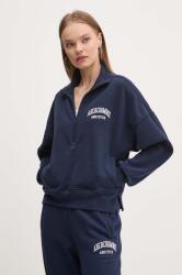 Abercrombie & Fitch felső sötétkék, női, nyomott mintás, KI152-4129 - sötétkék XS