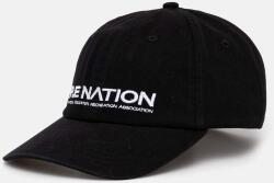 P. E Nation pamut baseball sapka Homage Cap fekete, nyomott mintás, 243A417 - fekete Univerzális méret