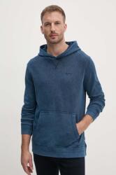 Pepe Jeans pamut melegítőfelső SILVERTON HOODIE sötétkék, férfi, sima, kapucnis, PM582713 - sötétkék XL