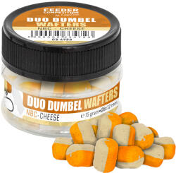 CarpZoom Feeder Competition Duo Dumbel Wafters horogcsali, o8x12mm, Vajsav(NBC), sajt, 15g (CZ4723)
