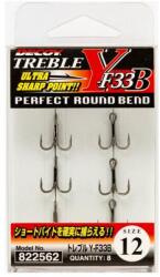 Decoy Hármas Horog Decoy Y-F33B Round Bend #14microbarb (822555)