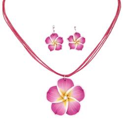 HARAHU Bohemian Flower Szett-Rózsaszín KP29719