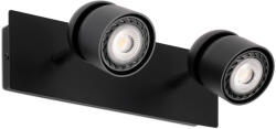 Faro Barcelona Coco fekete fali spotlámpa (FAR-40665) GU10 2 izzós IP20 (40665)