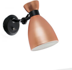 Faro Barcelona Retro réz-fekete falikar (FAR-20045) E14 1 izzós IP20 (20045)