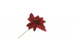 Chaks Dekoratív művirág - Mikulásvirág burgundy