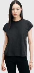 AllSaints pamut póló RUE TEE női, fekete, W185JB - fekete S
